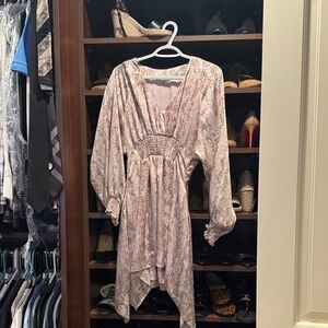 Fate Pink Long Sleeve Dress